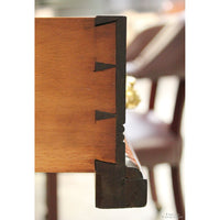 Mahogany "Lion" Accent Table