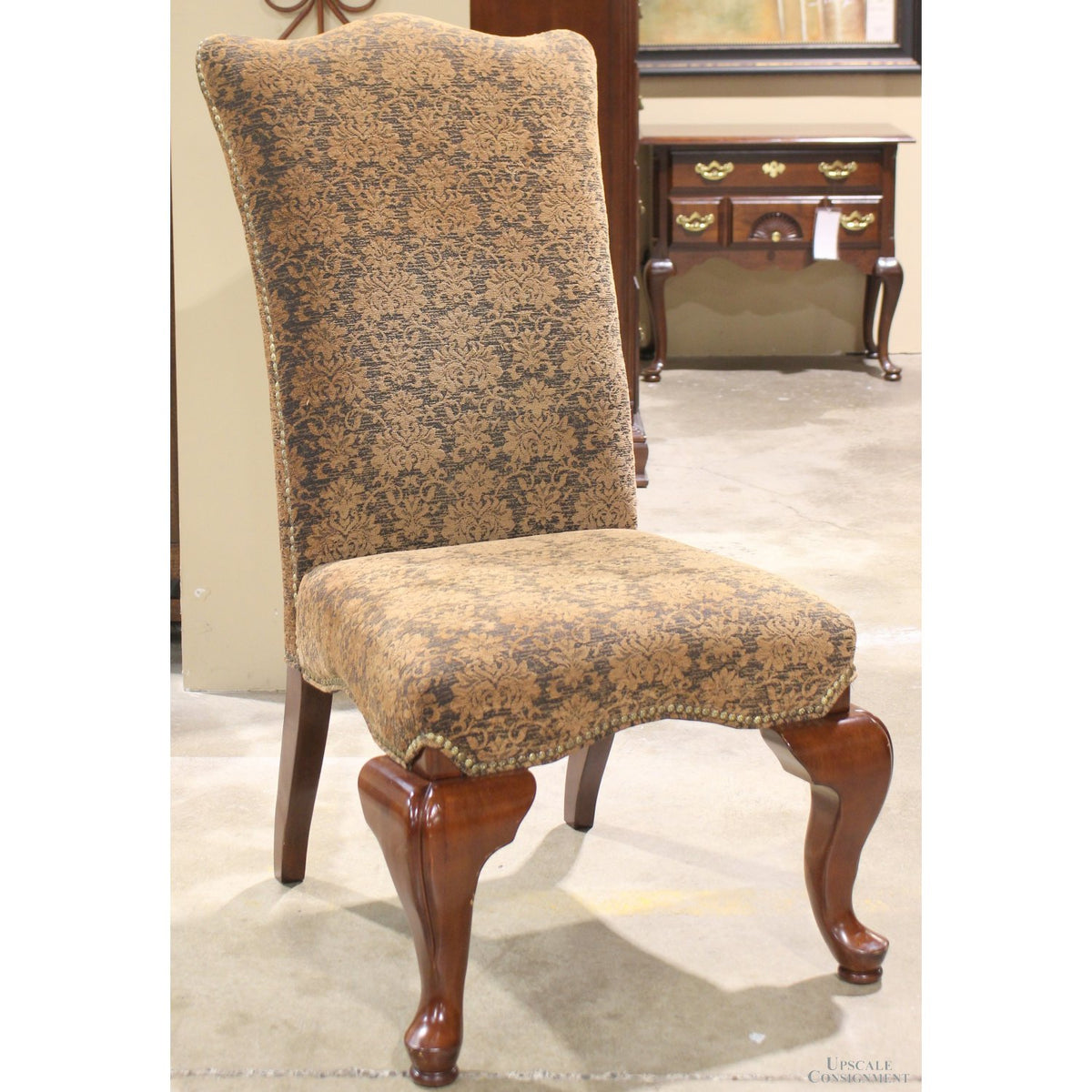 Highback Armless Accent Chair