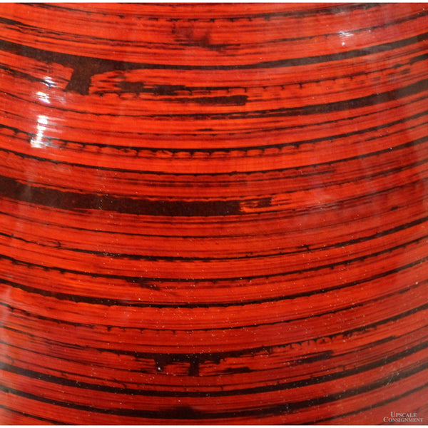 Pier 1 Imports Glossy Red Floor Vase