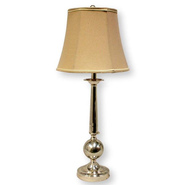 Pottery Barn Silver Table Lamp