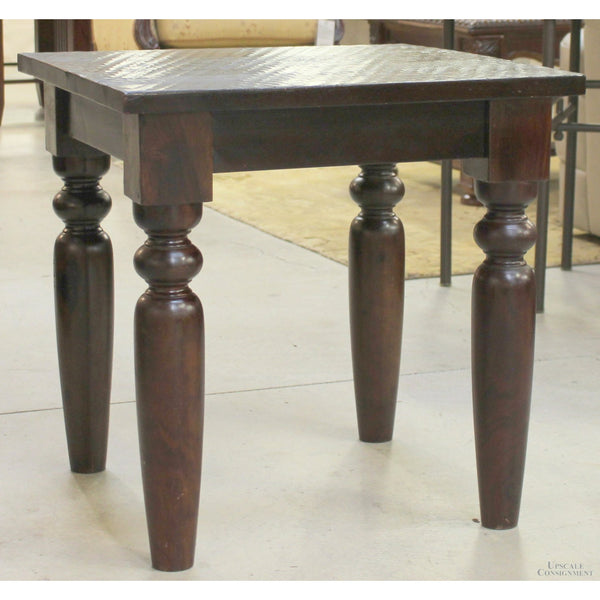Hewn End Table