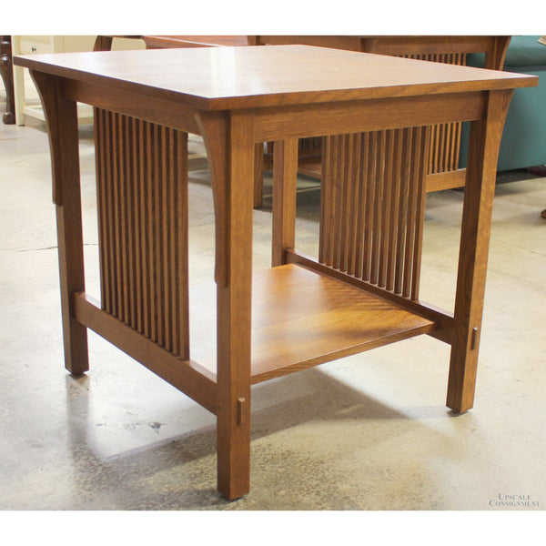 Stickley 28'' X 28'' Mission Style End Table