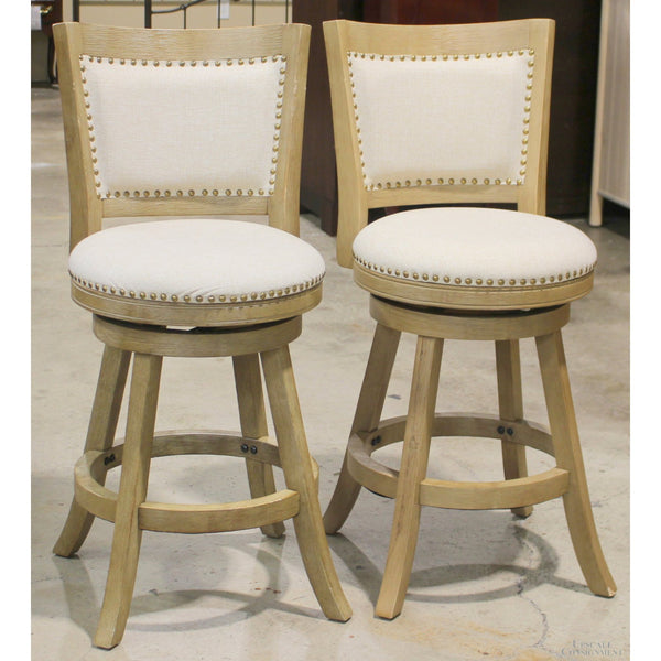 Pair of Swivel Counter Stools