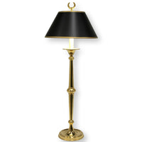 Brass Candlestick Buffet Lamp