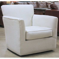 Jonathan Louis Circle Pattern Swivel Chair