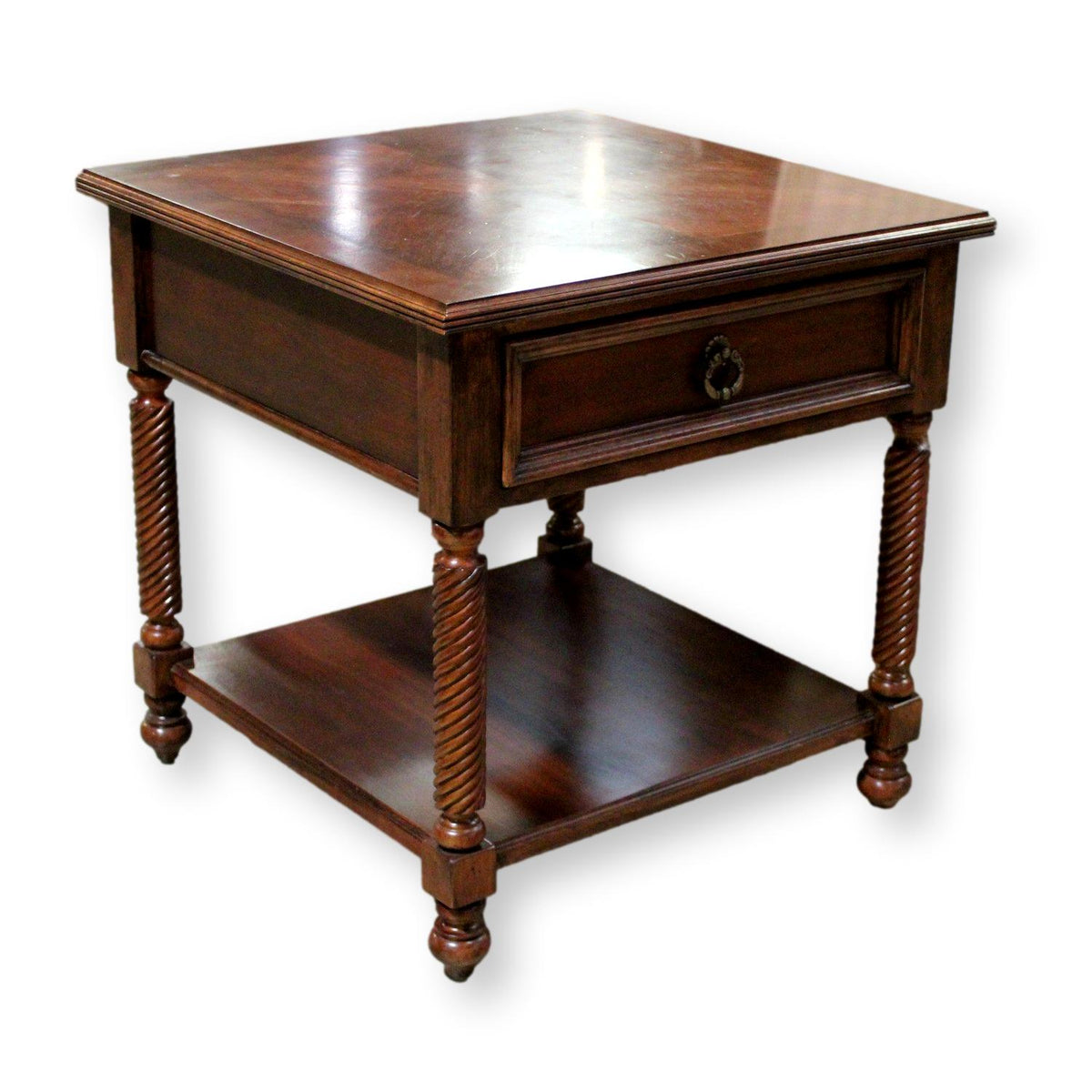 Thomasville Twist Leg End Table