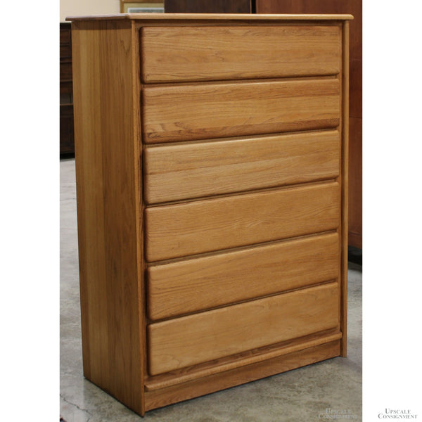 Oak Six Drawer Chest of Drawers