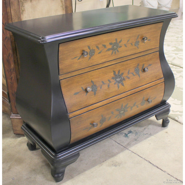 Home Meridian Int'l. Hand Painted Bombe Chest
