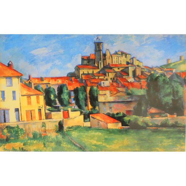 "Gardanne" by Paul Cezanne