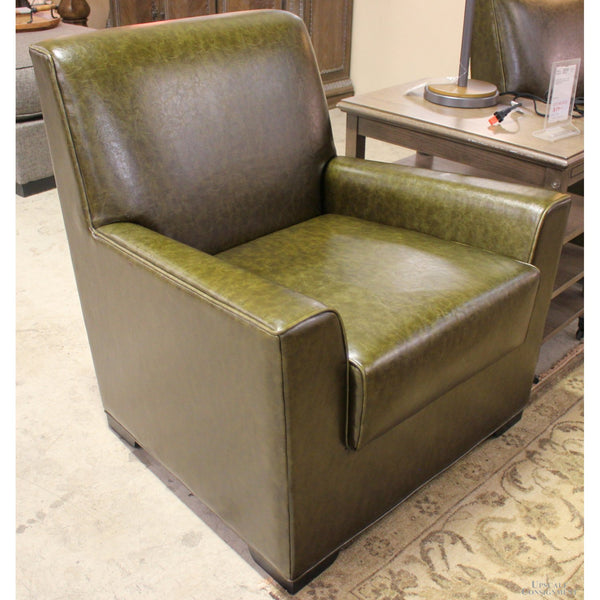 Bernhardt Green Club Chair