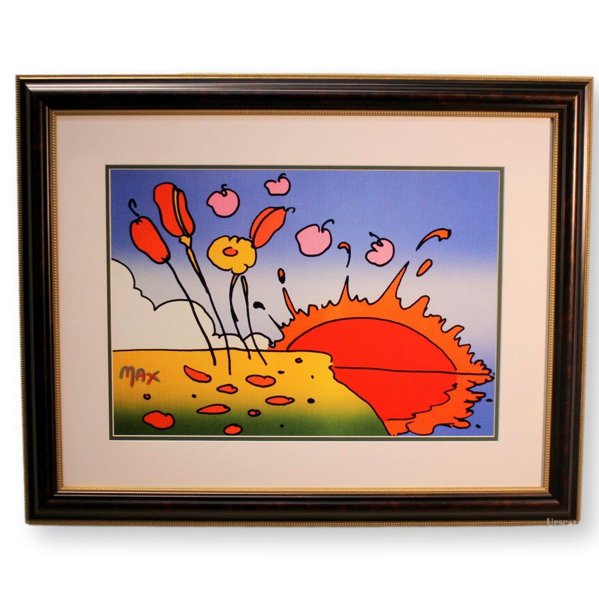 "Sunrise Flowers" by Peter Max