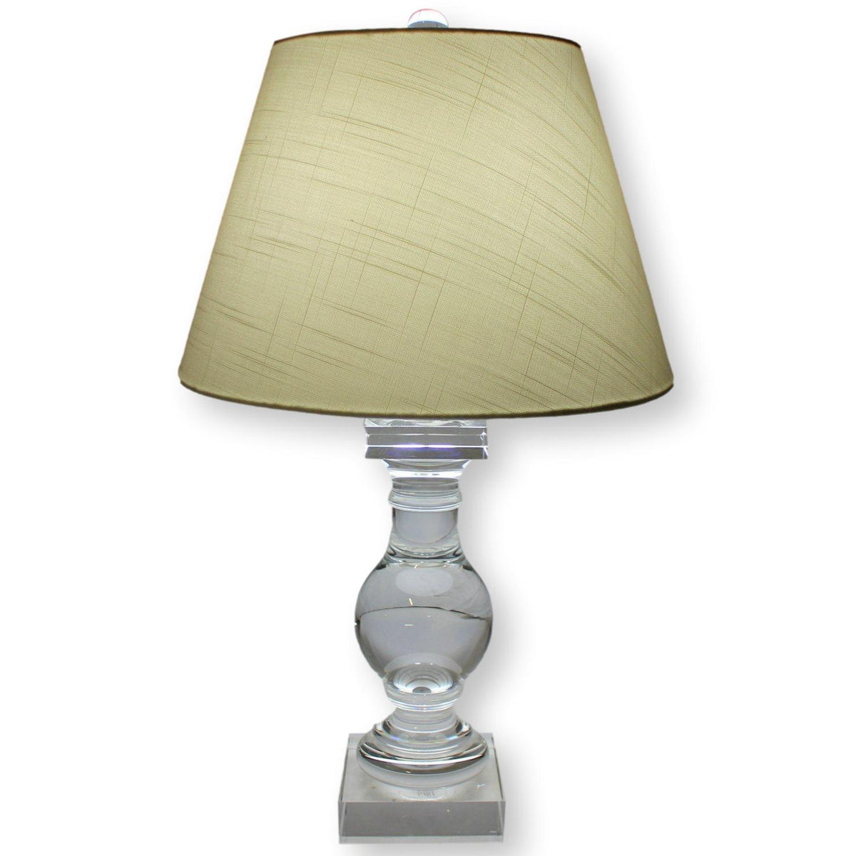 Balustrade Crystal Table Lamp