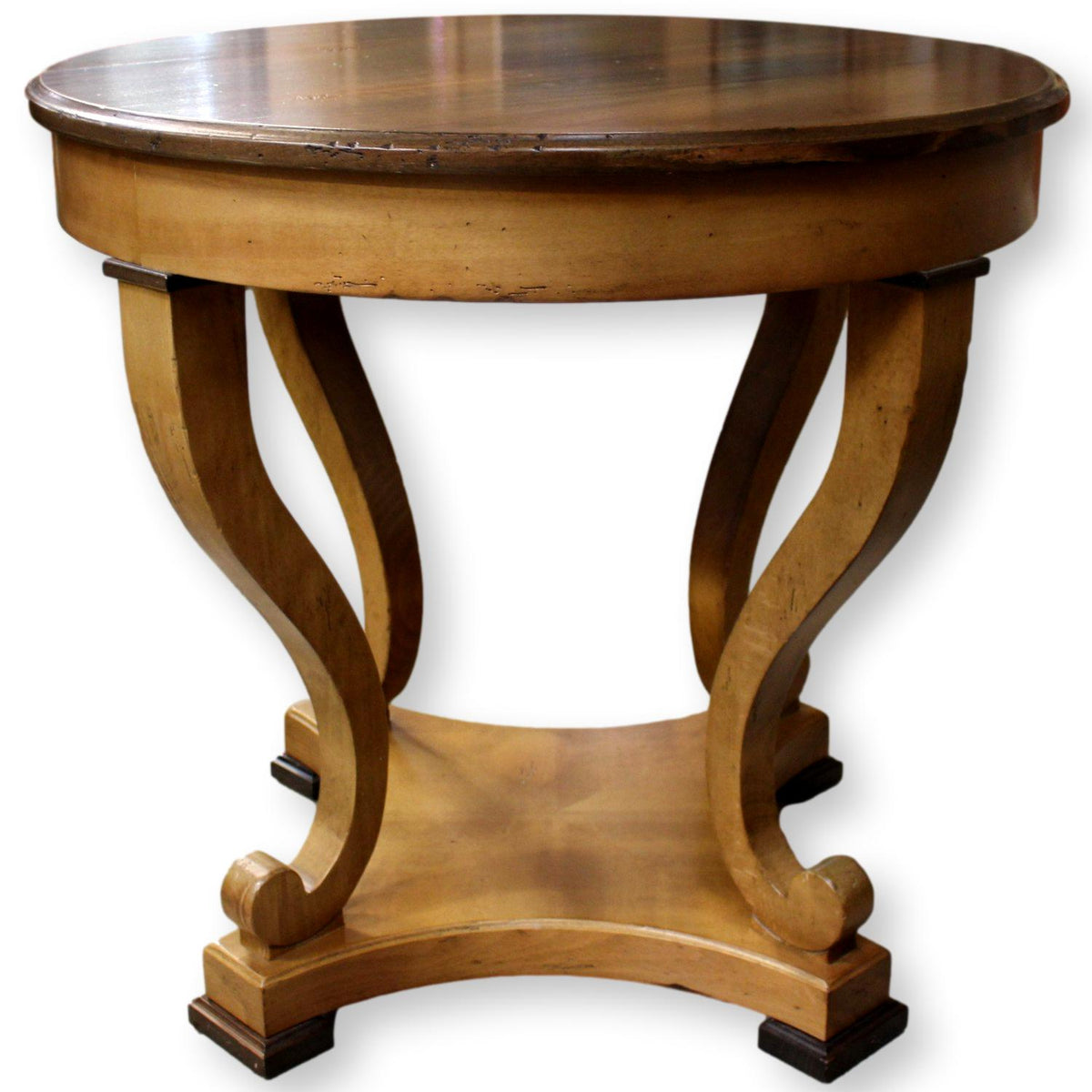 Baker Furniture Milling Road Round Accent Table