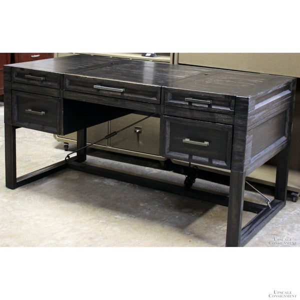 Rustic Industrial 5 Drawer Desk