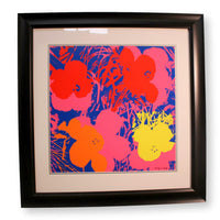 "Flowers, Red, Pink & Yellow" by Warhol