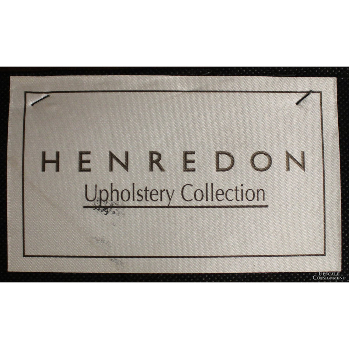 Henredon Gold Upholstered Bench