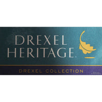 Drexel Heritage Striped Wingback Chair