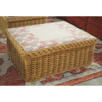 Wicker Ottoman