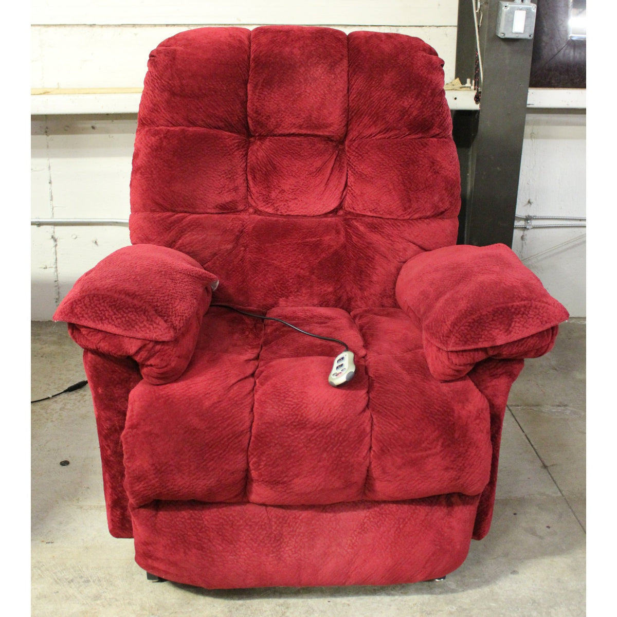 Best Chairs, Inc. Red Power Lift Recliner