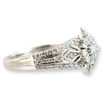 Elsa's .5ctw Diamond Snowflake Ring from the Frozen Movie