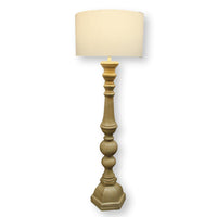 Turned Column Floor Lamp