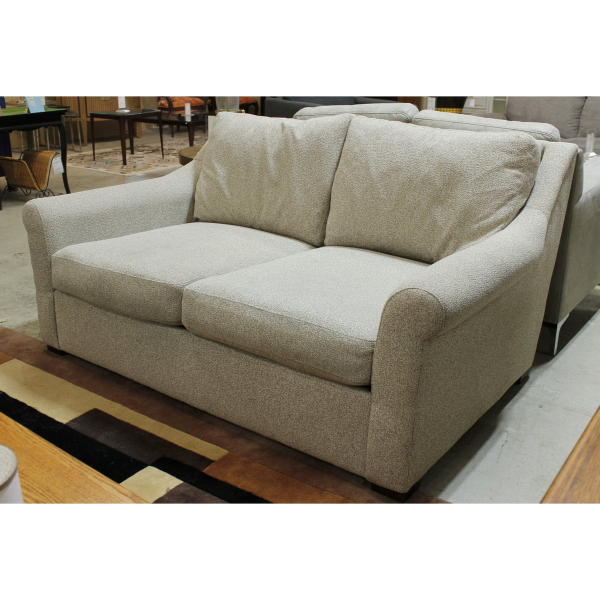 Kroehler Oatmeal Loveseat