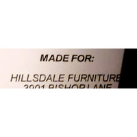 Hillsdale Furniture Pair of Wooden Swivel Bar Stools