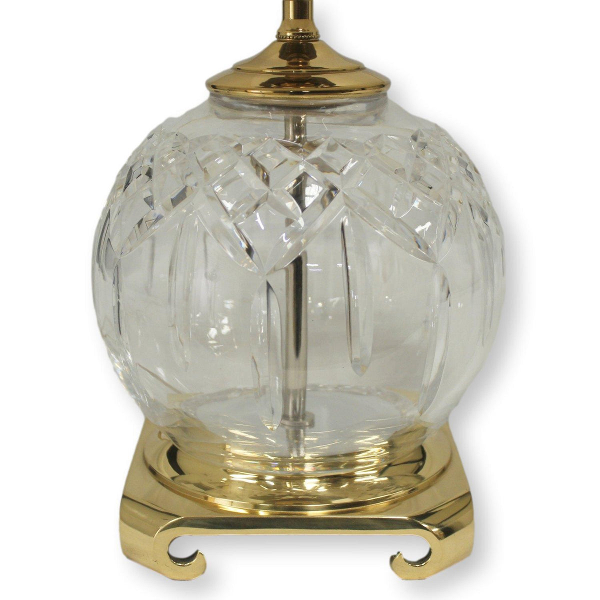 Waterford Crystal Ball Table Lamp