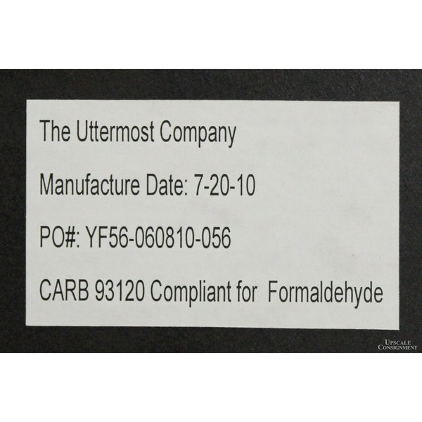 Uttermost Floral Etched Wall Hanging