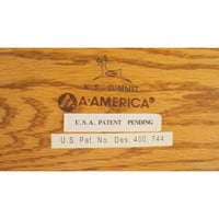 A-America Oak Dining Table w/6 Chairs