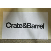 Crate & Barrel Taupe Contemporary Recliner