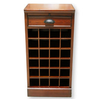 Wine Cabinet w/Drawer & Slide-Out