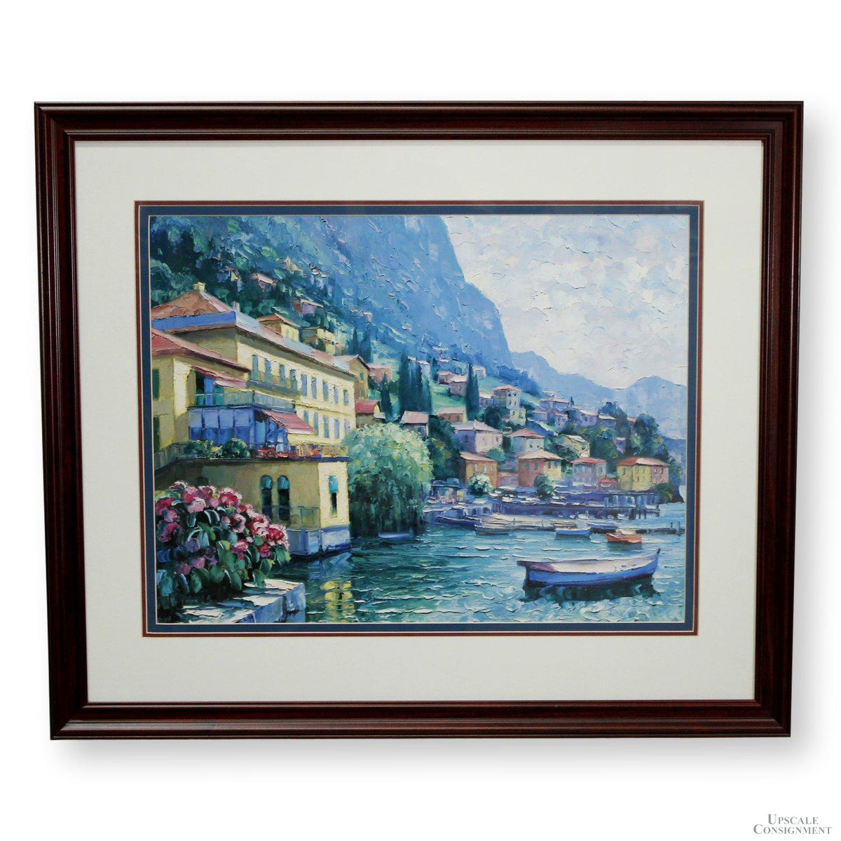 Framed Print "Il Lago Maggiore" by Howard Behrens