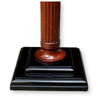 Reeded Column Floor Lamp