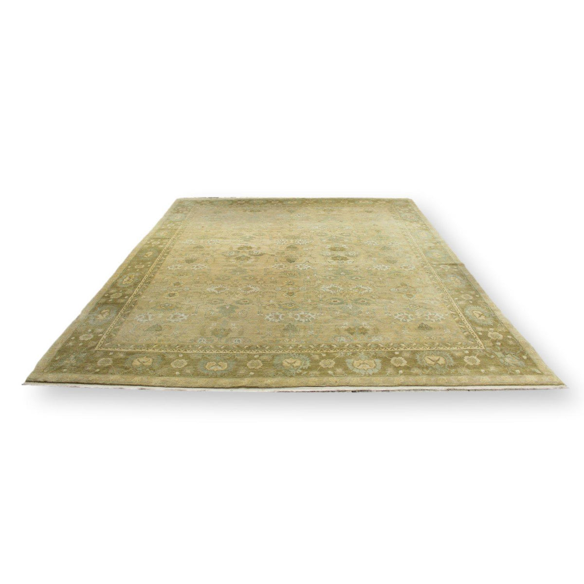 Tufenkian 9x12 Hand-Tied Rug & Pad