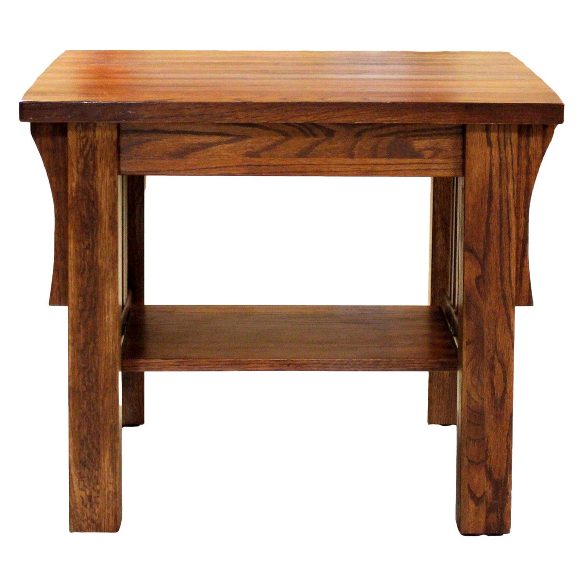 Dark Oak Mission Style End Table