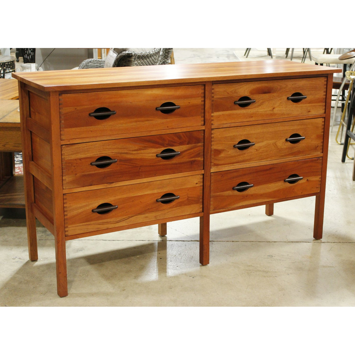 Tropical Wood Double Dresser