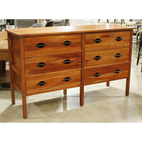 Tropical Wood Double Dresser