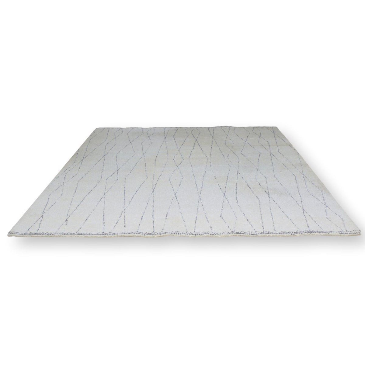 West Elm 8' X 10' White Safi Tapis Area Rug