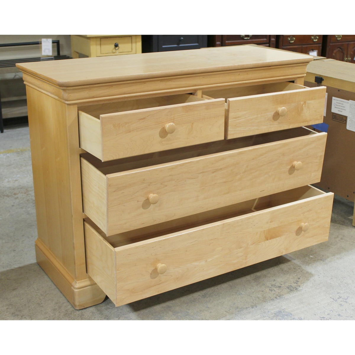 Stanley Furniture "Young America" 5 Drawer Maple Dresser