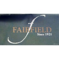 Fairfield Medallion Cane Back Fauteuil Accent Chair w/Ottoman