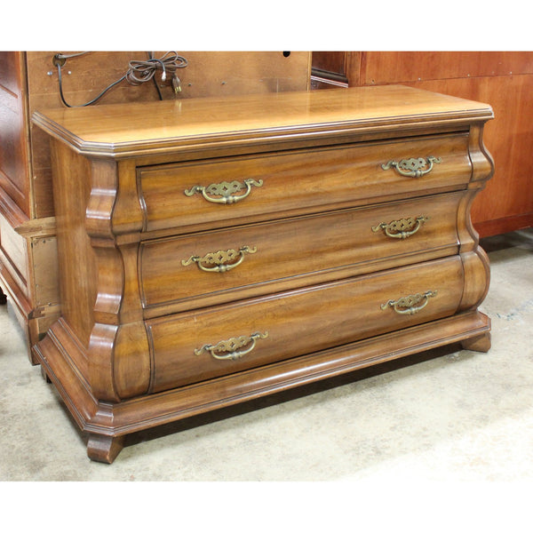 White Fine Furniture Bombe Chest