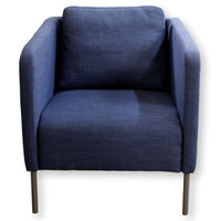 Modern Blue Accent Chair