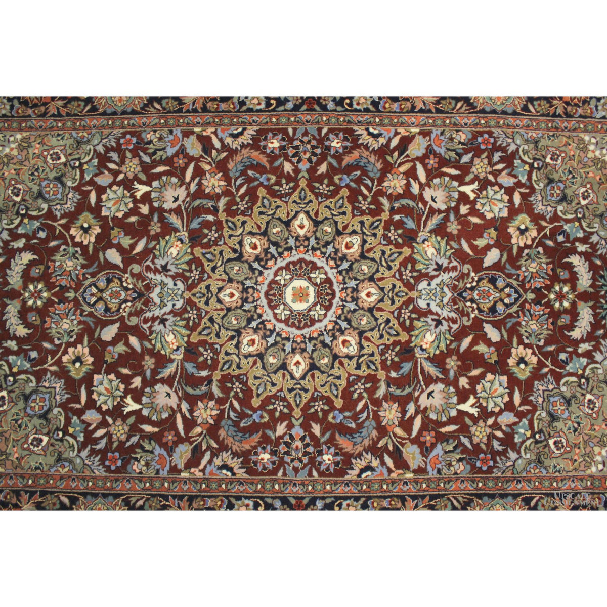 3' 9'' X 5' 9'' Tabriz Wool/Silk Area Rug