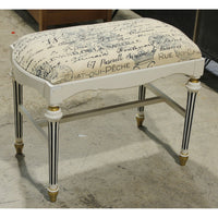 French Motif Vanity w/Stool