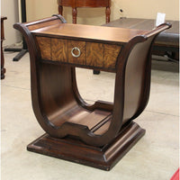Art Deco Burlwood Accent Table