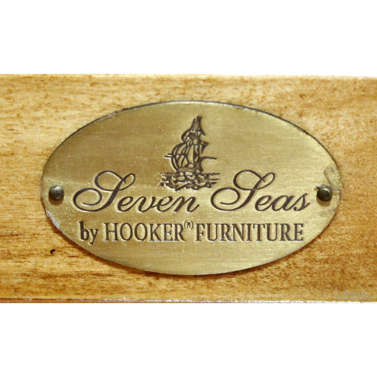 Hooker 'Seven Seas' Double Pedestal Desk