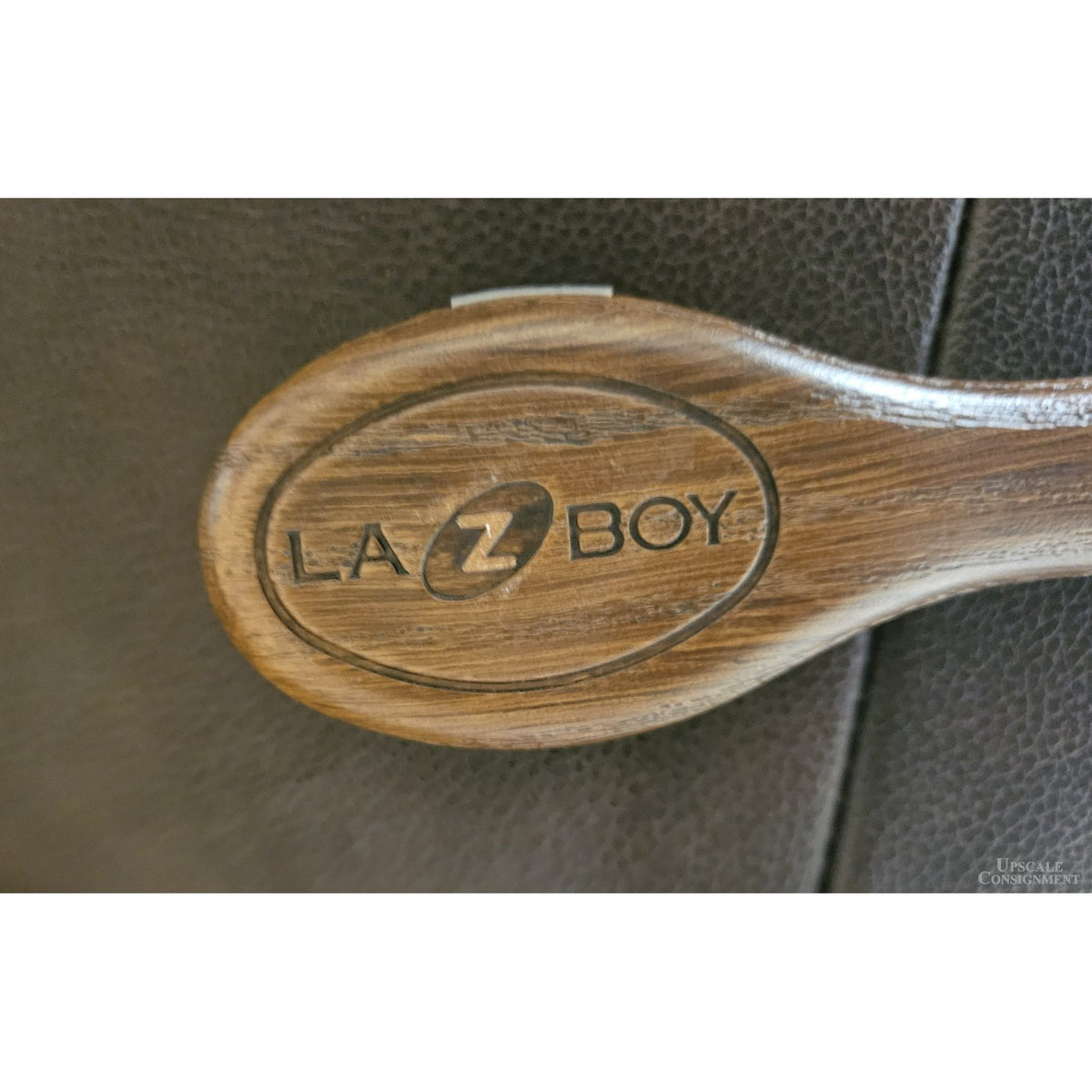 La-Z-Boy Large Size Brown Leather Rocking Recliner