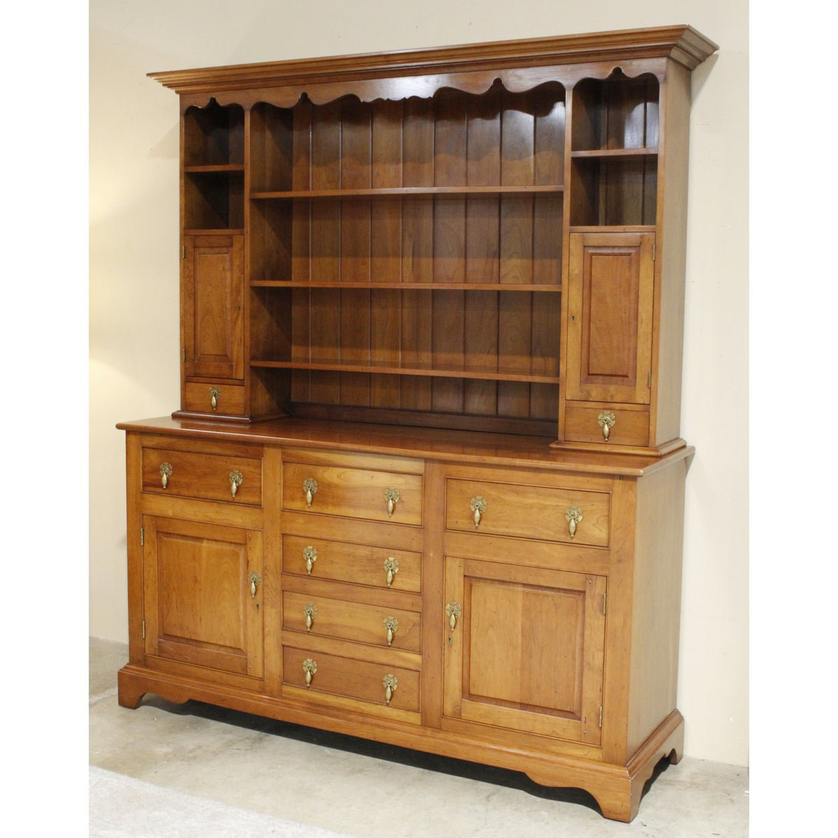 Leopold Stickley Colonial Style China Cabinet