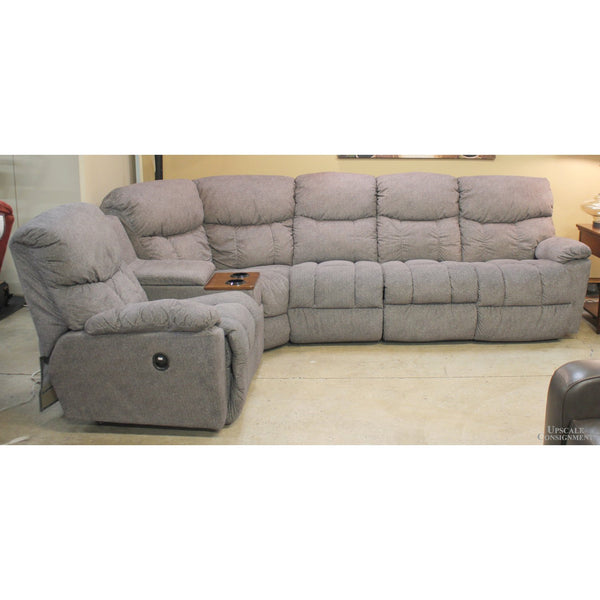 La-Z-Boy Reclining Gray Sectional Sofa
